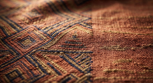 Fine woven fabric at TheCicaeda atelier