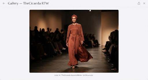 TheCicaeda editorial lookbook image